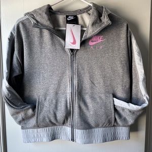 Nike Air Big Girls Hoodie Jacket